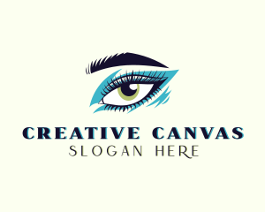 Eyeshadow Makeup Artist logo design