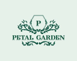 Elegant Floral Wedding logo design