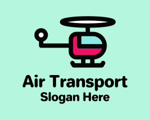 Modern Chopper Transport logo design