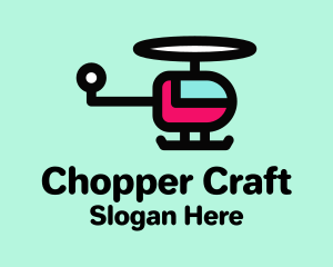 Modern Chopper Transport logo design