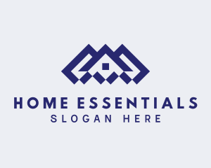 Village Homes Roof logo design