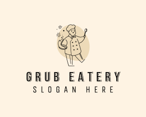 Chef Culinary Cooking logo design