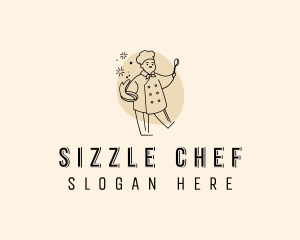 Chef Culinary Cooking logo design