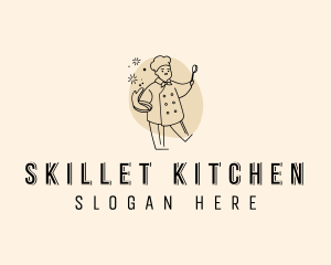 Chef Culinary Cooking logo design