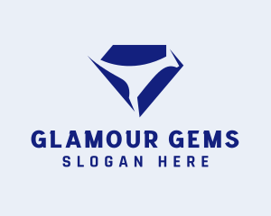 Gem Kangaroo Jewelry logo design