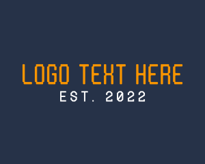 Gaming - Retro Pixel Wordmark logo design