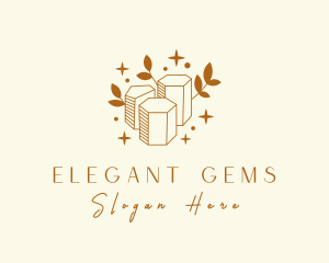 Natural Precious Gems logo design