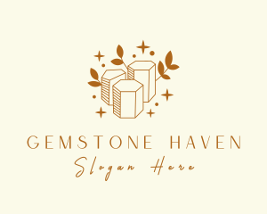 Natural Precious Gems logo design