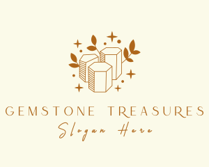 Natural Precious Gems logo design