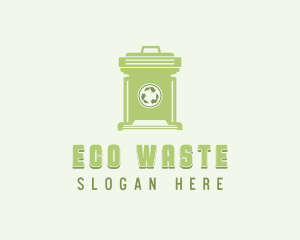 Disposal Trash Bin logo design