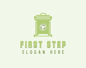 Disposal Trash Bin logo design