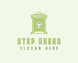 Disposal Trash Bin logo design