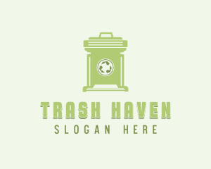 Disposal Trash Bin logo design