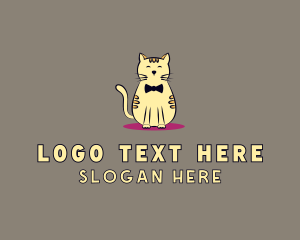 Pet Cat Kitten logo