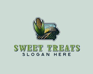 Iowa Sweet Corn logo design