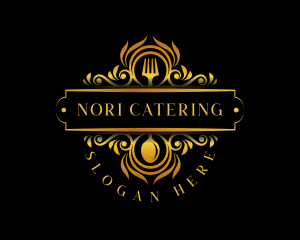 Luxury Restaurant Cuisine logo design