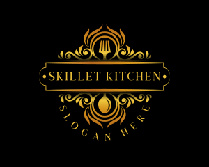 Luxury Restaurant Cuisine logo design