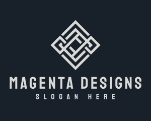 Labyrinth Maze Agency logo design