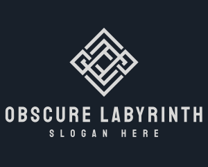 Labyrinth Maze Agency logo design