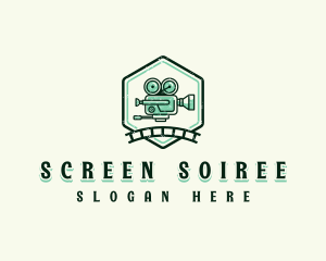 Movie Theater Camera logo design