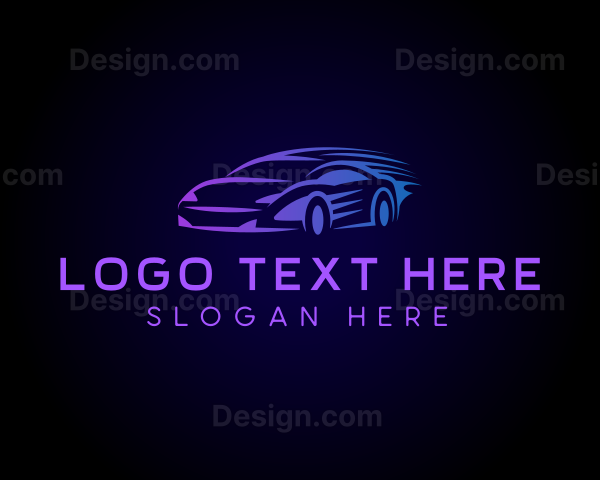 Sports Car Racing Logo