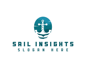 Marine Sailing Anchor logo