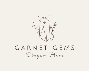 Crystal Gem Jewelry logo design