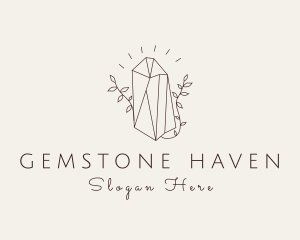 Crystal Gem Jewelry logo design