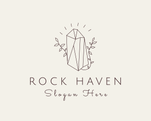 Crystal Gem Jewelry logo design