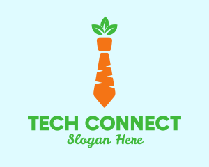 Carrot Veggie Necktie logo