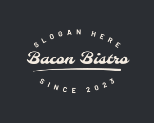 Retro Bistro Restaurant logo design