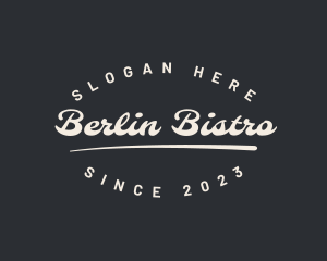 Retro Bistro Restaurant logo design