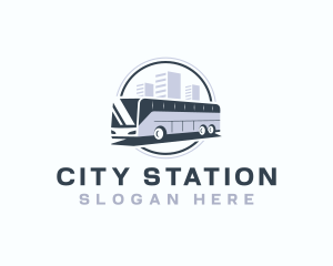 City Bus Shuttle logo design