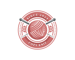 Embroidery Yarn Craft logo design