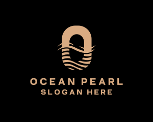 Ocean Wave Surf logo design