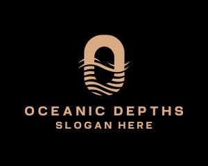 Ocean Wave Surf logo design