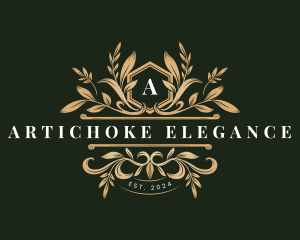 Elegant Floral Gardening logo design