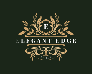 Elegant Floral Gardening logo design