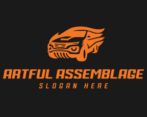 Fast Flame Car logo