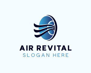 HVAC Cooling Fan logo design