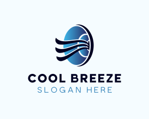 HVAC Cooling Fan logo design