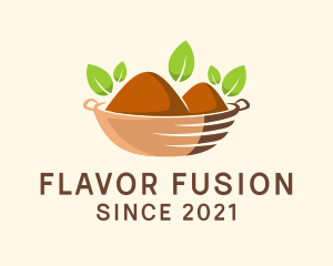Organic Spice Bowl  logo design