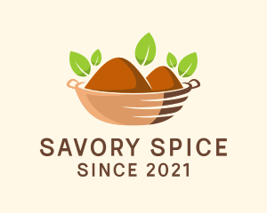 Organic Spice Bowl  logo design