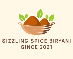 Organic Spice Bowl  logo design