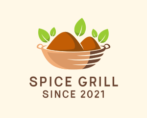 Organic Spice Bowl  logo design