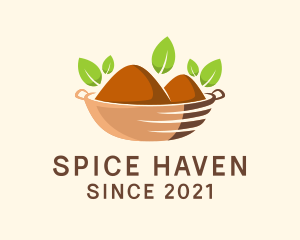 Organic Spice Bowl  logo design