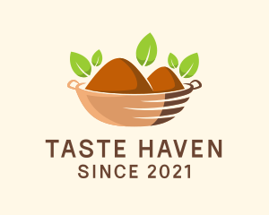 Organic Spice Bowl  logo design