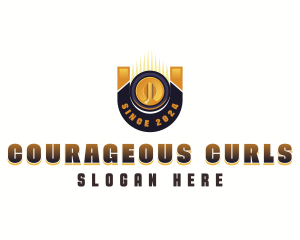 Curling Sports League logo design