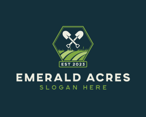 Yard Landscaper Shovel logo