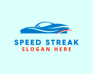 Speed Racecar Drive logo design